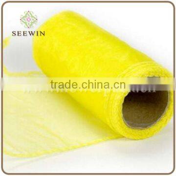 Organza Roll with Sewn Edge 40cm x 10y