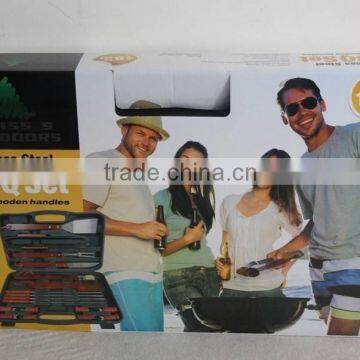 18pcs BBQ Tool Set Inventory CG150418 photo-2