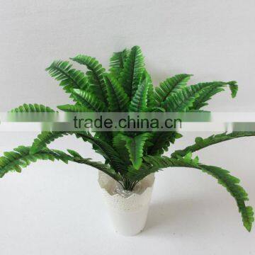 Class B1 Fire Protective Artificial Fern Plants for Dinosaur Museum Decoration photo-4