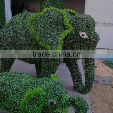 garden decoration artificial green sculpture imitation animal Hot Selling