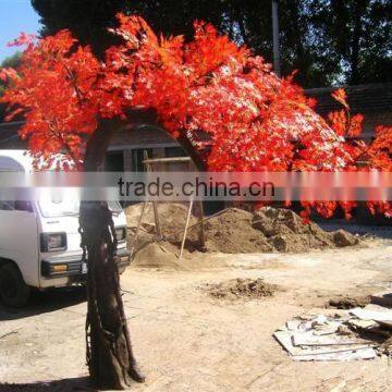 artificial trees factory large cheap fast delivry artificial red maple tree