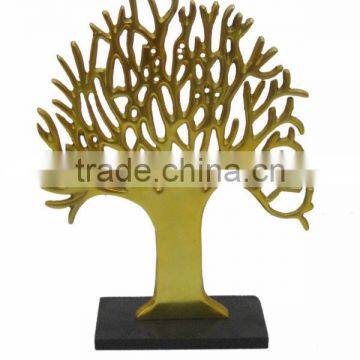 Aluminium Tree Golden