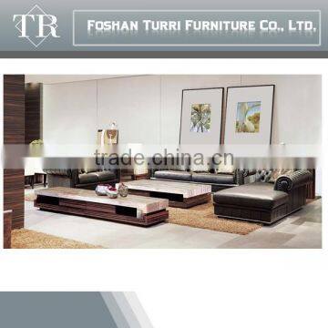 Contemporary Furniture TV Stand Wooden and Travertine TV Stand photo-3