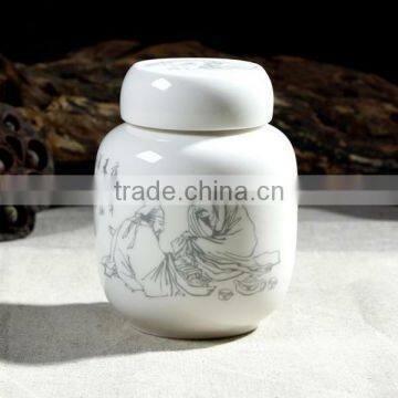 Chinese Porcelain Pet Ceramic Urn Wholesale for Cremation photo-2