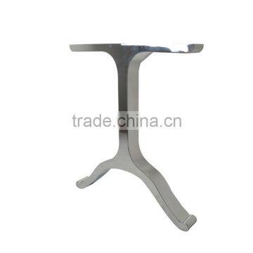 Alibaba online shopping Hot sales modern stainless steel table legs with wooden table