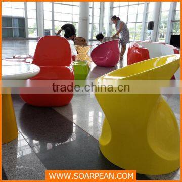 China Luxury Sofas Fiberglass Living Room Chair Sets photo-4