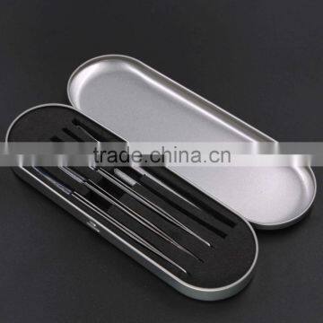 5 Piece Stainless Steel Needle Acne Acne Blackhead Acne Clip Tool Suit Spot Wholesale Tin Acne Needle photo-3