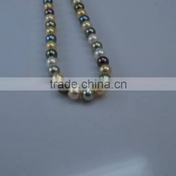 Best Real 13-14mm Multicolor South Sea Pearl Strands photo-4