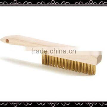 Brass wire brush for cleaning