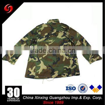 Civilian M65 Field Jacket in Woodland Camouflage Windproof Camo Military Army Uniform photo-3