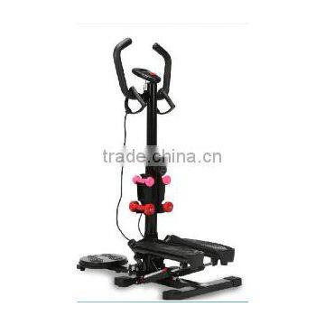 Mini stepper with pull rope