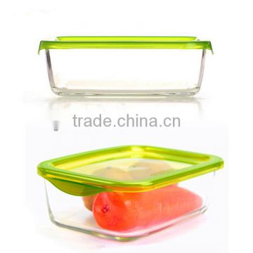 Clear Glass Food Container