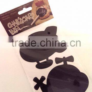 Bus, Car, Helicapter Design Decorative Chalkboard Label for Glass Bottle, Chalkboard Label Sticker photo-5