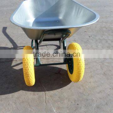 Wb7613 High Quality Industry Wheel Barrow With PU Solid Wheel photo-3