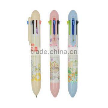 7 color multi-colour ball point pen