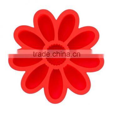 Flower Shape Plastic Cake Decorations Jelly Mold Silicon Moulds Cake Decorating photo-2
