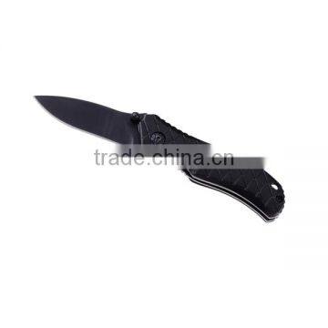 A21-1074 Stainless Steel Blade Folding Knife with Belt Clip