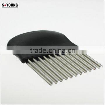 42014 Stainless Steel Cheese Vegetable Crinkle Cutter photo-3