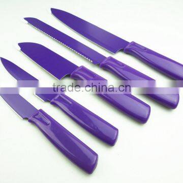 52008 5pcs Non-stick Knife With Abs Handle photo-5