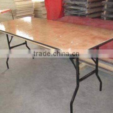 Столы из фанеры круглой или прямоугольной формы photo-5