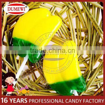Handmade Fruit Shape Hard Pops Candy Sweet Fruit Lollipop Candy photo-2