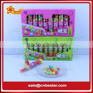 Bottle Packing Sour Candy Fruity Flavor