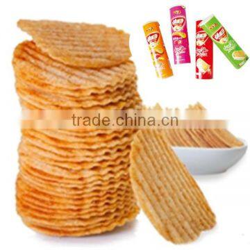 Tube packing Baked palatable potato chips