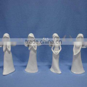 White Angel Decorations Porcelain Holiday Decorations photo-3
