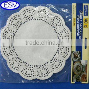 2014 new products OEM colorful Paper Doilies with Various Designs Available