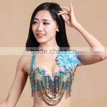 High Quality Sequin Fringe Dance Top Belly Dancewear