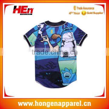 Wholesale Sublimation Online Cheap Custom Baseball Jersey photo-2