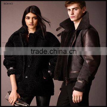 usa made in china wholesale price pattern coats faux fur popular winter warm short cross winter jackets