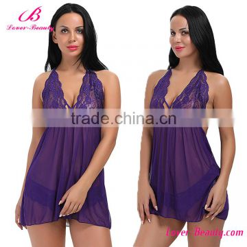 Factory Price Sexy Babydolls Thailand Panty Lingerie Women