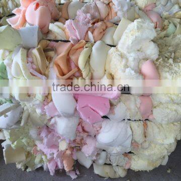 High quality pu foam scrap AA grade pu foam scrap