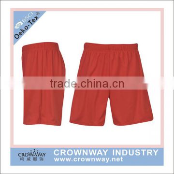 Wholesale Mens Dry Fit Polyester Soccer Shorts With Custom Team Logo