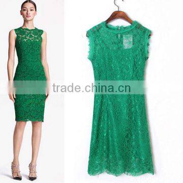 HD-D98 hot design women lace tight dresses/casual ladies lace dress