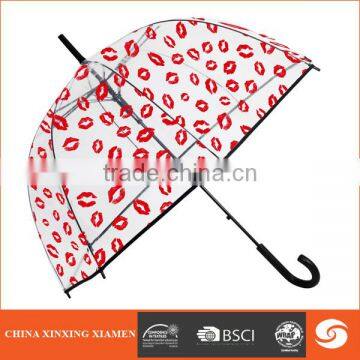 Cheap Clear Transparent POE Advertising Umbrella