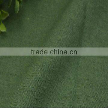 Wholesale cotton muslin army green fabric in china textile factory