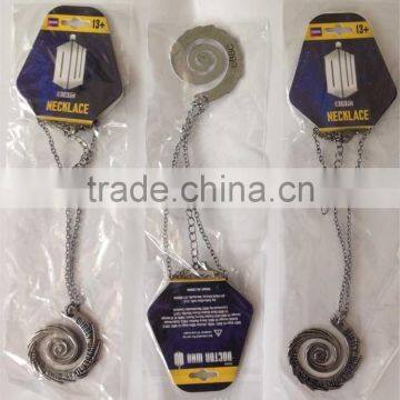 Inspired by Doctor Who Wibbly Wobbly Timey Wimey Stuff Pendant Necklace STAINLESS STEEL 316L photo-3