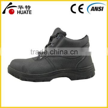 Anti-Static High Cuff Waterproof Safety Shoes With Genuine Leather photo-3