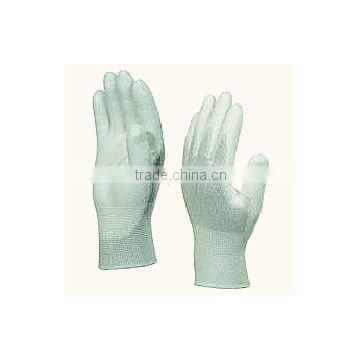 machine knit seamless gloves polyurethane palms