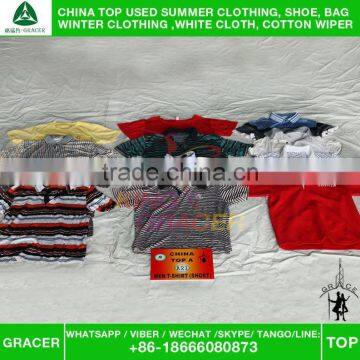 Men Summer T-shirts Cheap Used Clothing Supplier High Quality Used Clothes Wholesale Secondhand Clothing Wholesale Used Clothing