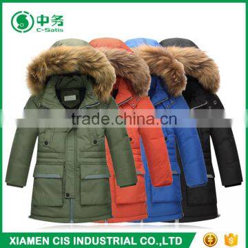 2017 Latest Fashion Windproof Kid Clothing Children Boys Winter Down Coat