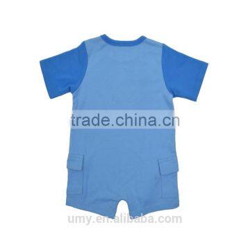 2017 Summer New Style Baby Boy Names For Jumpsuit Dinosaur Design Clothes Romper photo-2