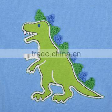 Dinosaur Pattern Baby Animal Romper Cotton Knitted Romper Bodysuit photo-4