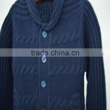 School Uniform Boys Cardigan Kids Winter Sweater photo-3