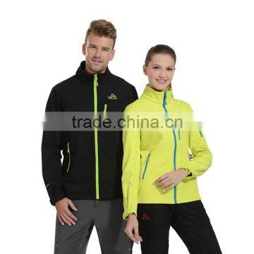 Custom brand LOGO waterproof men softshell jacket