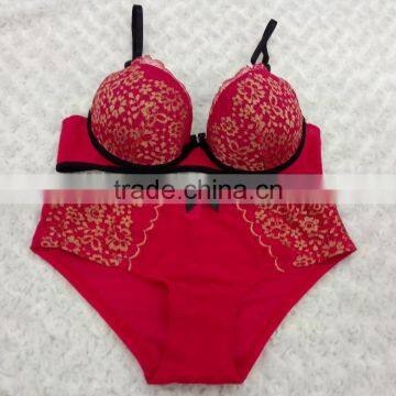 Bra and panty beautiful decorative diamond