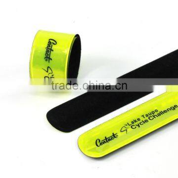 Promotional Custom Design Reflective PVC Slap Band photo-6
