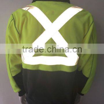 Two-color High Visibility Polar Jacket With Reflective Tapes Meet AS/NZ 1906.4:2010 photo-4
